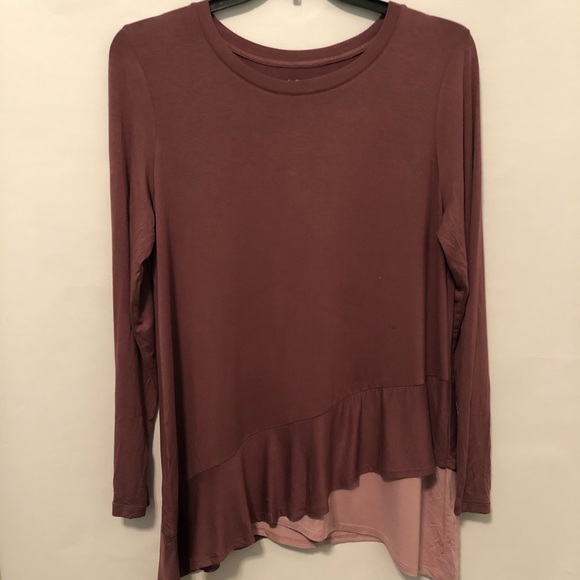 LOGO by Lori Goldstein Tops - LOGO Long Sleeved Tee (L)